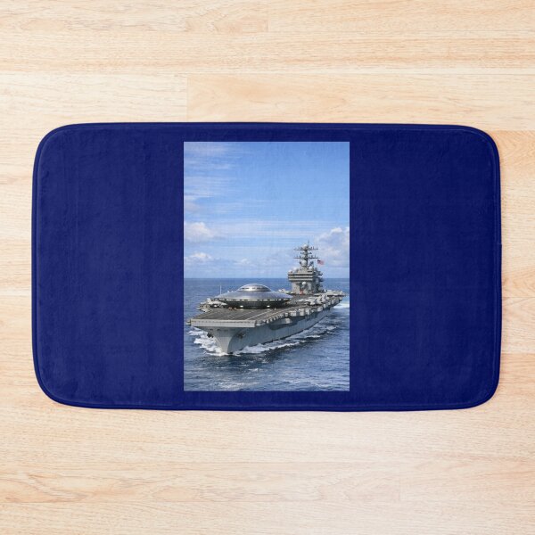 Item preview, UFO Lands on Aircraft Carrier  designed and sold by Halifaxartguy.