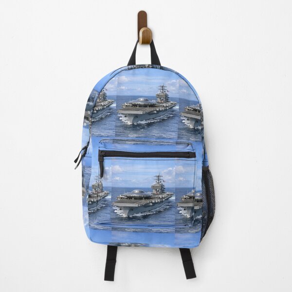 Item preview, UFO Lands on Aircraft Carrier designed and sold by Halifaxartguy.