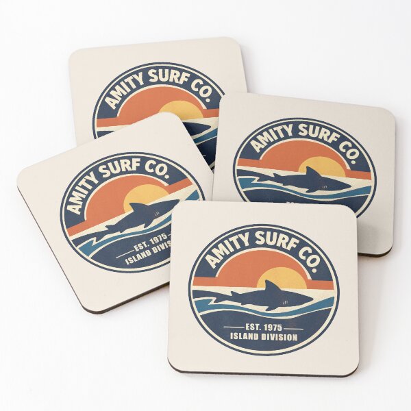 Item preview, Amity Island Surf Co designed and sold by ChunkByChunk.