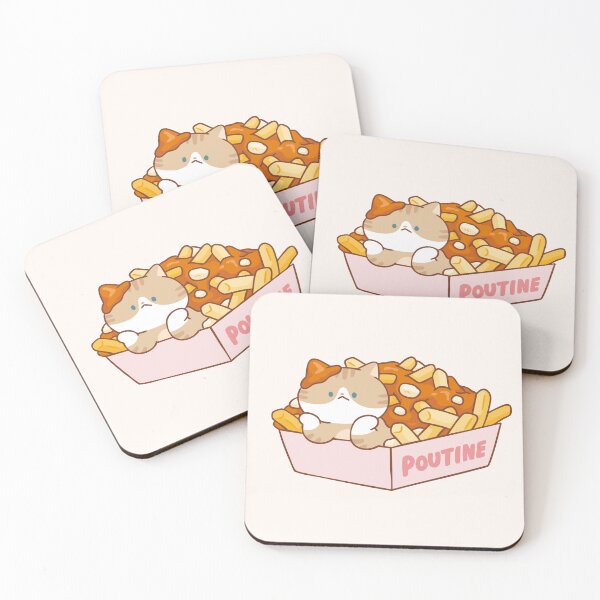Item preview, Cat with Poutine designed and sold by salposi.