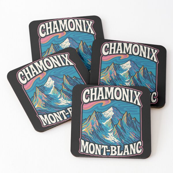 Item preview, Chamonix Mont Blanc Trippy Art designed and sold by TomFrontierArt.