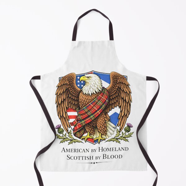 Item preview, Scottish American Eagle Tartan Flag Heritage Pride Sticker designed and sold by ArcanePrintsxo.