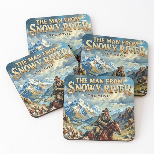 Item preview, Snowy River Pursuit: A Legend in Oil designed and sold by Art's Diner.
