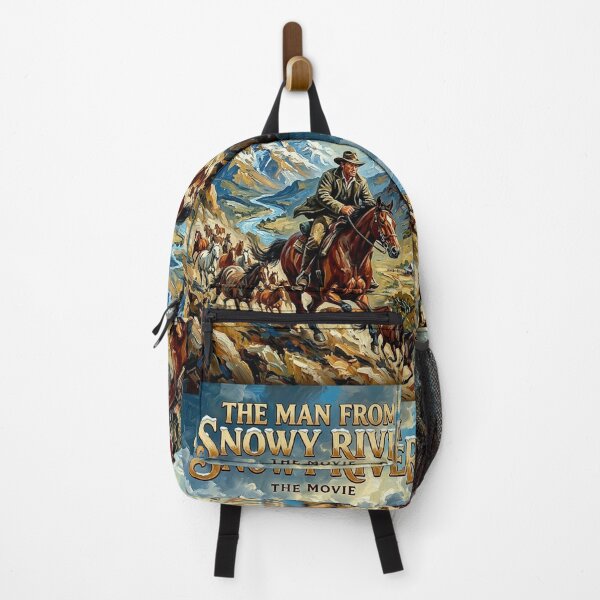 Item preview, Snowy River Pursuit: A Legend in Oil designed and sold by Art's Diner.