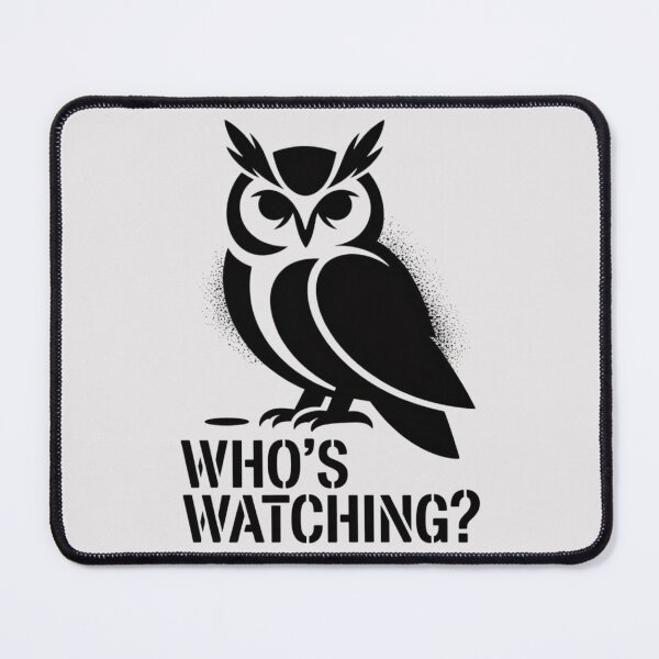 Item preview, OWL - WHO'S WATCHING designed and sold by 123ks.