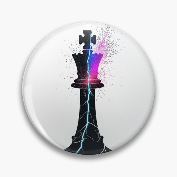 Item preview, Chess King - Neon Strategy designed and sold by THEARTCURATİON .