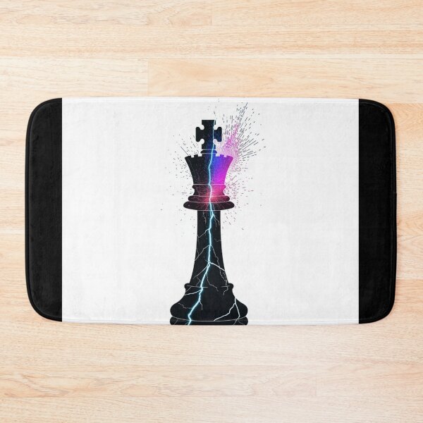 Item preview, Chess King - Neon Strategy designed and sold by THEARTCURATİON .