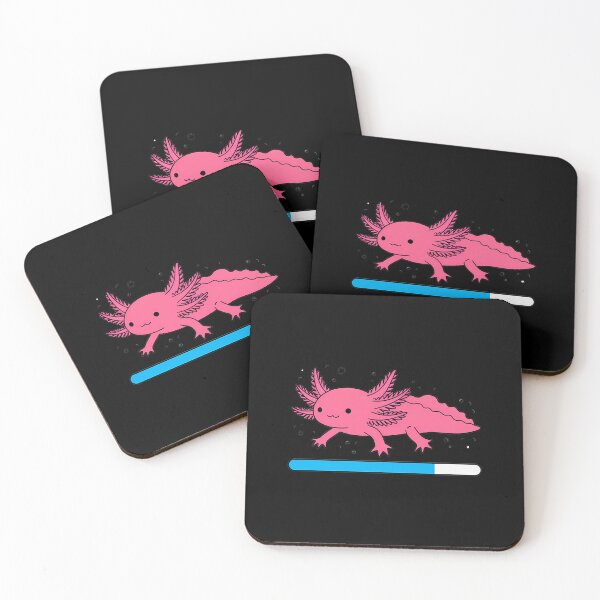 Item preview, Loading Axolotl – Please Wait – Kawaii Gamer Aesthetic designed and sold by Phetuvov.
