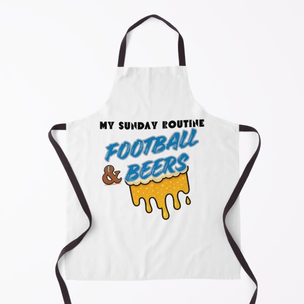 Item preview, Detroit Lions My Sunday Routine Football Beers designed and sold by ThatFootball12.