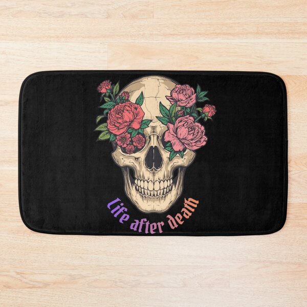 Item preview, Floral Skull - Life After Death Tattoo Design designed and sold by Vivid-Insanity.
