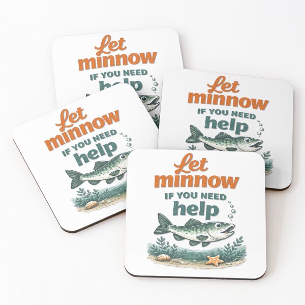 Item preview, Let Minnow If You Need Help designed and sold by Icareis-Studios.