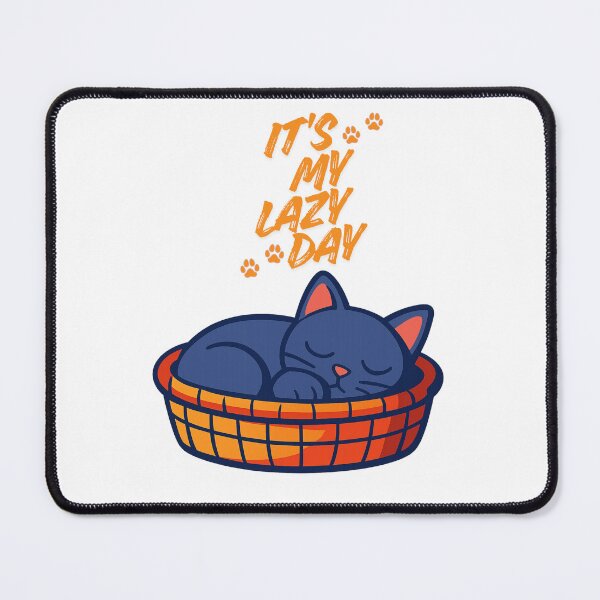 Item preview, It's My Lazy Day T-shirt Gifts Cats Lovers designed and sold by ZemVibe.