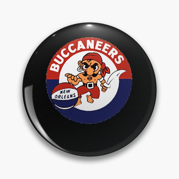 Item preview, New Orleans Buccaneers Vintage Basketball Logo ABA  designed and sold by oussama zahiri.