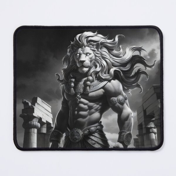 Item preview, Lion Pharaoh. designed and sold by MyHappyArtShop.