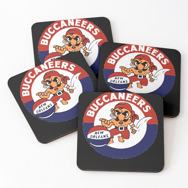 Item preview, New Orleans Buccaneers Vintage Basketball Logo ABA  designed and sold by oussama zahiri.