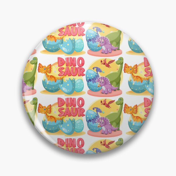 Item preview, Dinosaur egg is so cute and lovely . There are many dino in this picture. My inspiration is colorful. designed and sold by AmikoArtShop.