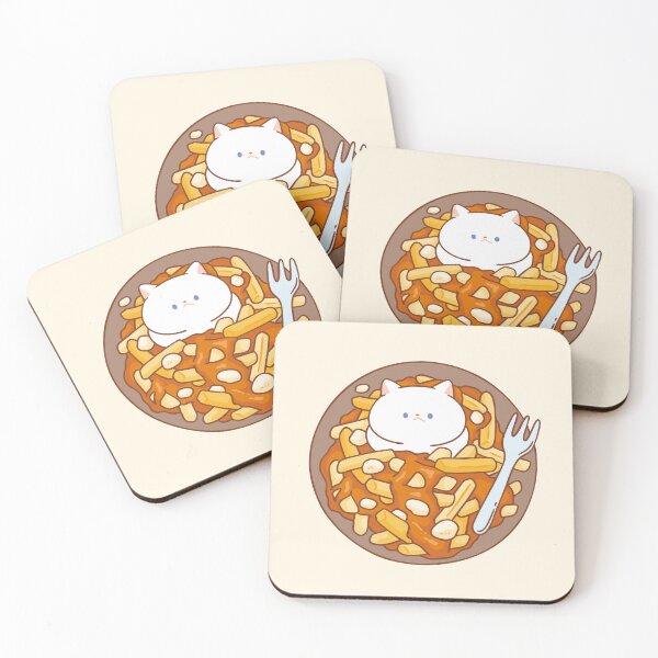 Item preview, Cat with Poutine designed and sold by salposi.