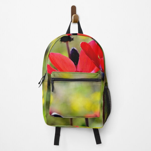 Item preview, Red Wildflowers in Spring Garden designed and sold by onubi.