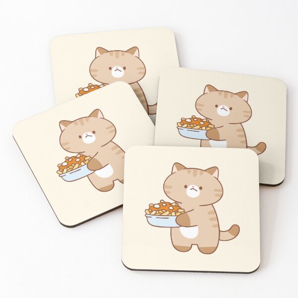 Item preview, Cat with Poutine designed and sold by salposi.