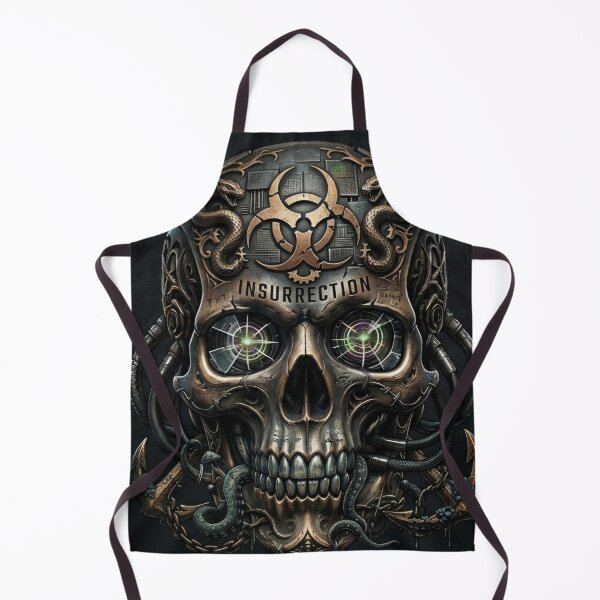 Item preview, Insurrection Alpha: Biohazard Cyber-Skull designed and sold by JanRizz.