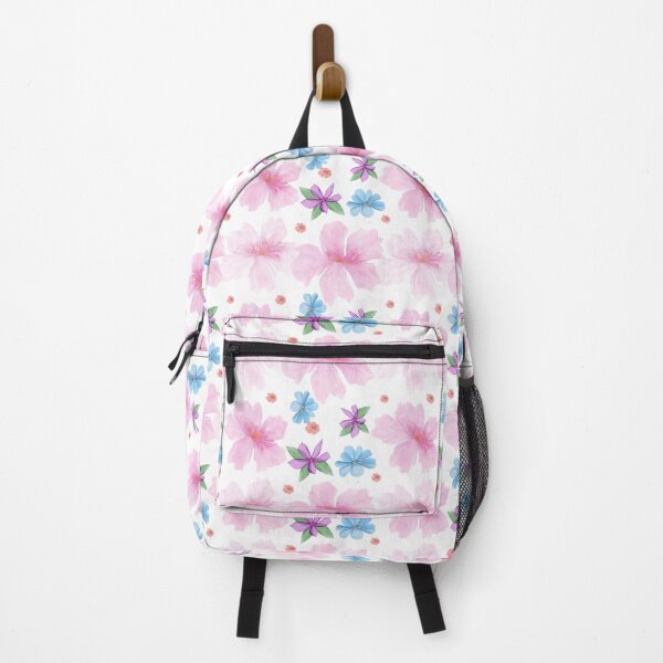 Artikelvorschau, Zartes, rosafarbenes Aquarell-Blumenmuster | Elegantes, nahtloses botanisches Design mit Pastellblumen entworfen und verkauft von HopeAndHustle.