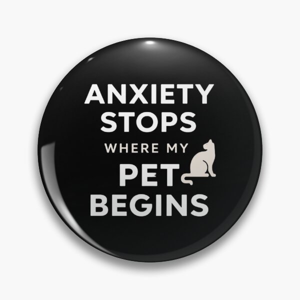 Item preview, Mental Health Pet Shirt – Anxiety Stops Where My Pet Begins – Emotional Support Animal Gift designed and sold by Safe Haven Pets.