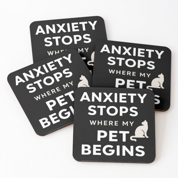 Item preview, Mental Health Pet Shirt – Anxiety Stops Where My Pet Begins – Emotional Support Animal Gift designed and sold by Safe Haven Pets.