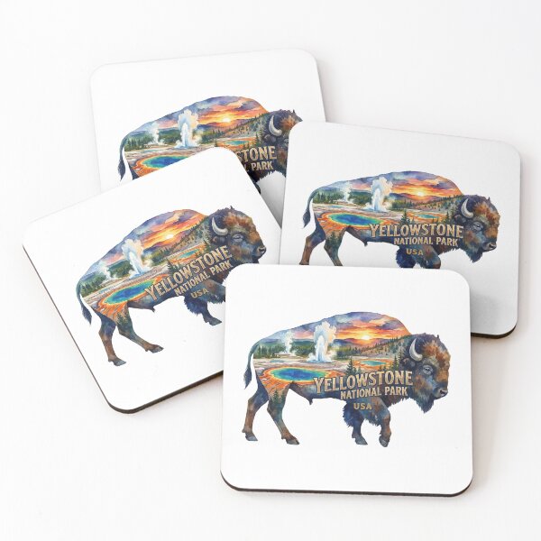 Item preview, Yellowstone National Park designed and sold by DucksAbducted.
