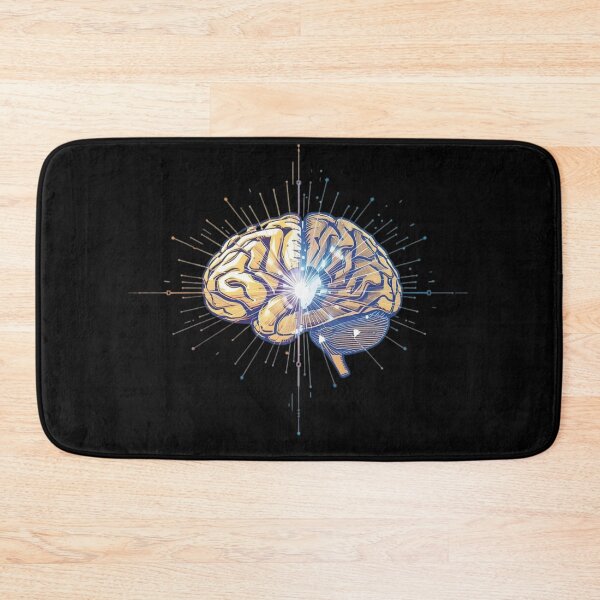 Item preview, Golden Brain - Digital Intelligence designed and sold by THEARTCURATİON .