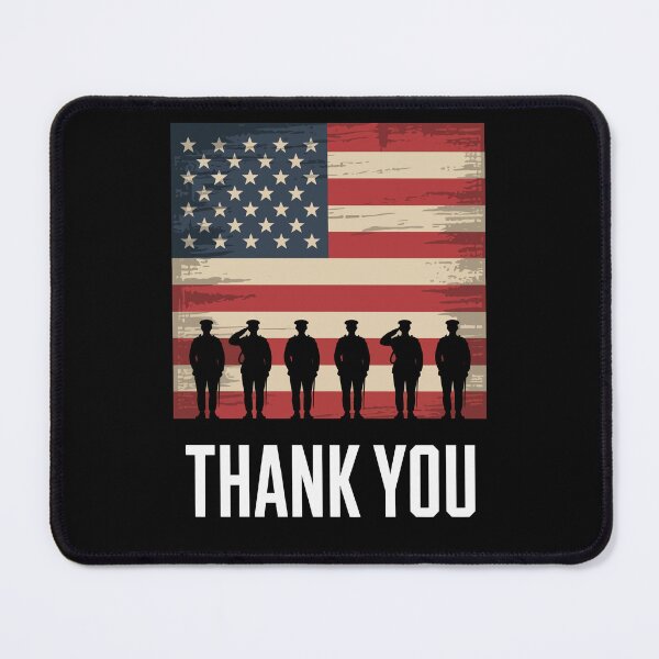 Item preview, Thank You with American Flag designed and sold by jkrphoto.
