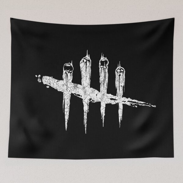 Item preview, white rusted logo five marks blood gaming horror  designed and sold by Blck-Acid-Devil.