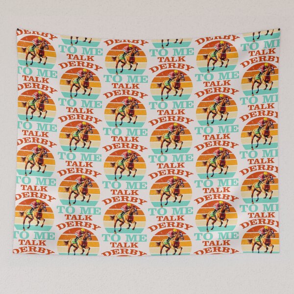 Item preview, Talk Derby to me funny Horse Racings lovers gifts  designed and sold by erozzz.