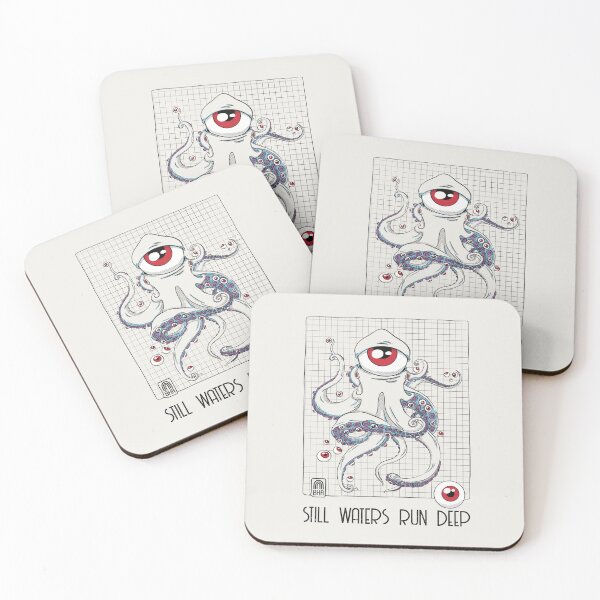 Item preview, No. 02 RB - still waters run deep | #Octopus #Eyes #Saying designed and sold by BHA-.