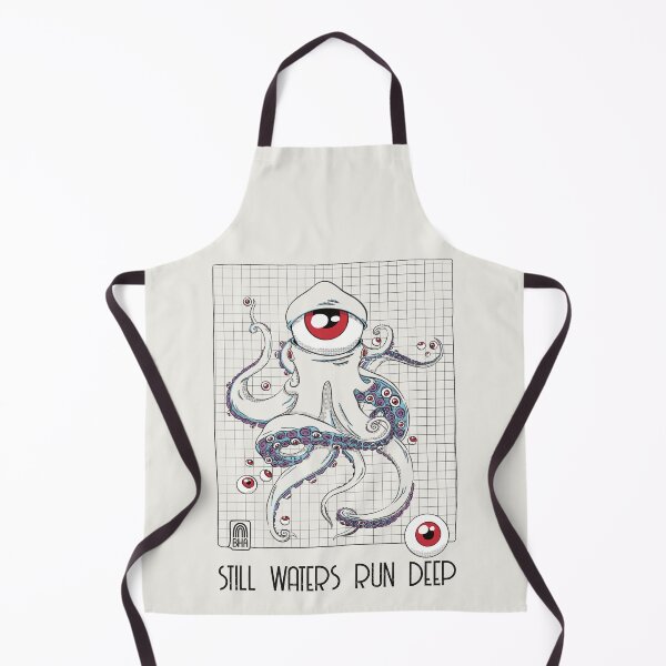 Item preview, No. 02 RB - still waters run deep | #Octopus #Eyes #Saying designed and sold by BHA-.