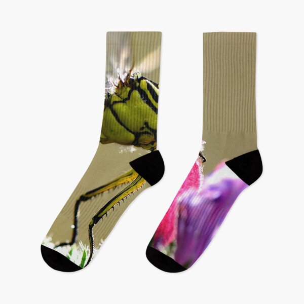 Item preview, Macro Dragonfly on Flower Close-Up designed and sold by onubi.