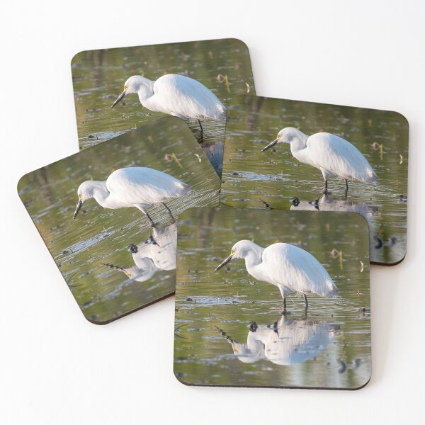 Item preview, Snowy Egret in Tranquil Waters designed and sold by Debra Martz.