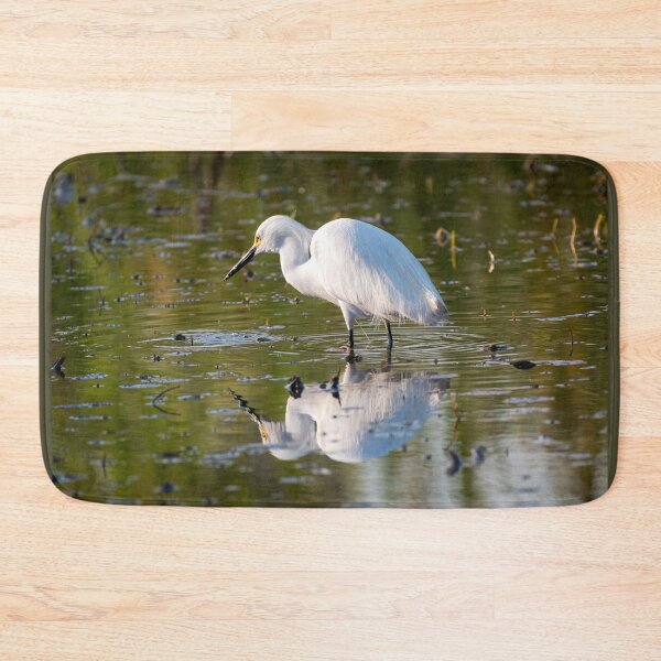 Item preview, Snowy Egret in Tranquil Waters designed and sold by Debra Martz.