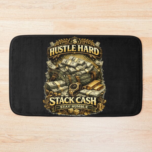 Item preview, Hustle Hard Stack Cash Luxury Design designed and sold by Nixora.