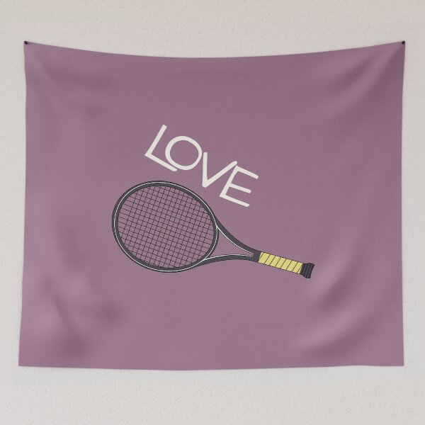 Item preview, Simply Love Tennis -  Racket edition designed and sold by Teacuppupdesign.