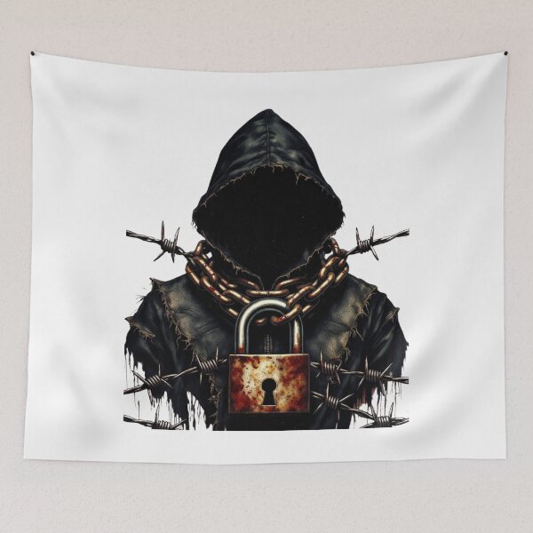 Item preview, Locked Shadow - Dark Hooded Figure designed and sold by INSANITYBREED.