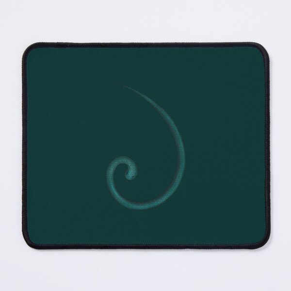 Item preview, Snake in the form of a golden spiral of dark turquoise color designed and sold by Cherevan.