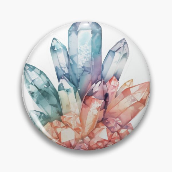 Item preview, Crystal Cluster Sticker designed and sold by Stickybee031.