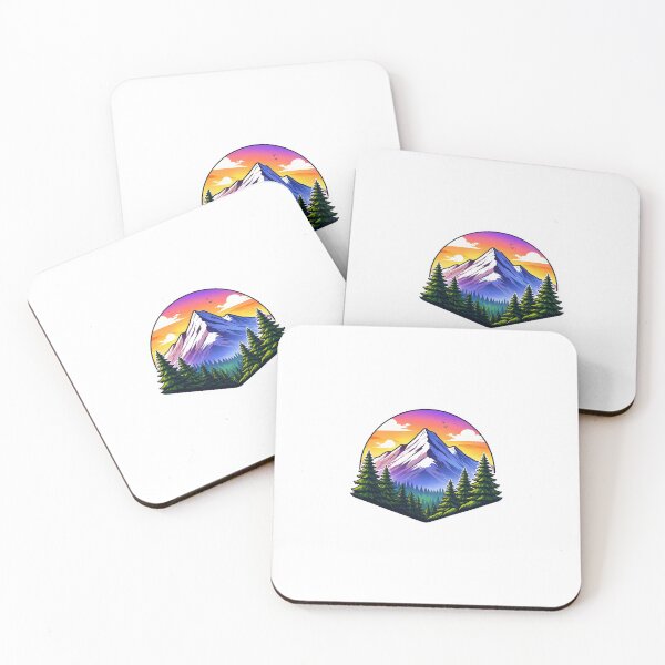 Item preview, Simple mountain sticker. designed and sold by Suyashjadhav.