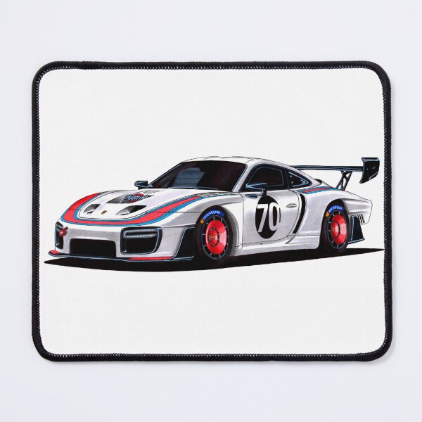 Item preview, Exclusive drawing modified racing car 935 Coupe with flat Turbo engine designed and sold by Cars23.