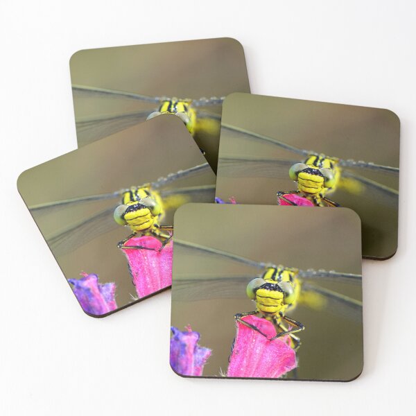 Item preview, Dragonfly Macro on Pink Flower designed and sold by onubi.