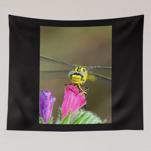 Item preview, Dragonfly Macro on Pink Flower designed and sold by onubi.