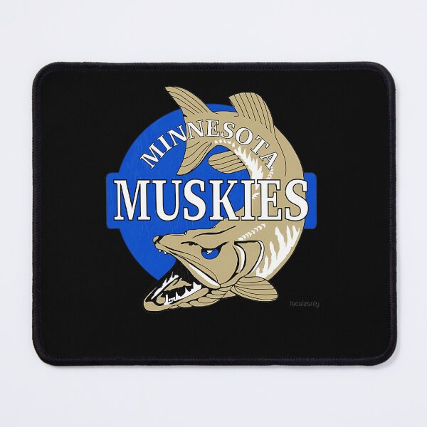 Item preview, Minnesota Muskies Vintage Basketball Logo ABA  designed and sold by Hichem Ben Boubaker.