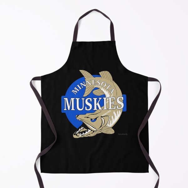 Item preview, Minnesota Muskies Vintage Basketball Logo ABA  designed and sold by Hichem Ben Boubaker.