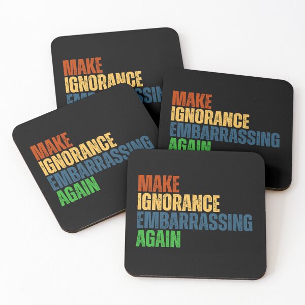 Item preview, Make ignorance embarrassing again designed and sold by Dondonmart.