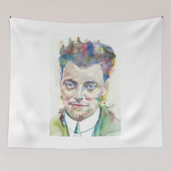 Item preview, WOLFGANG PAULI - watercolor portrait.1 designed and sold by lautir.
